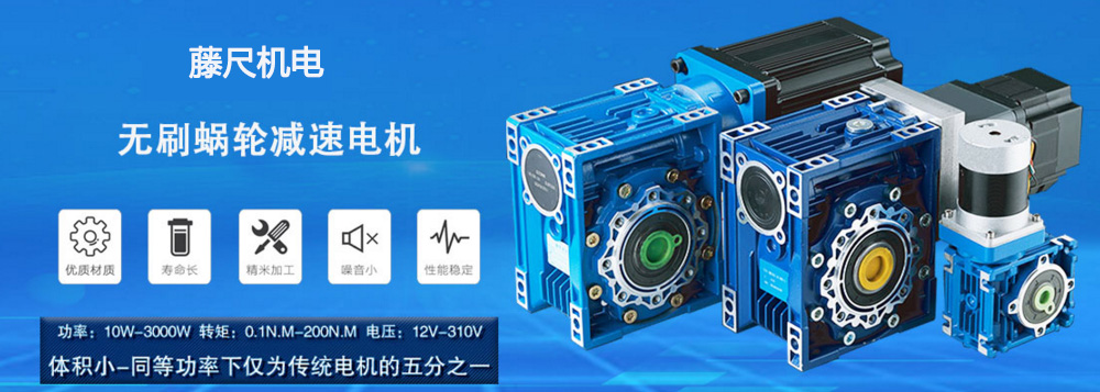 什么是無刷蝸輪減速電機？使用它的什么好處